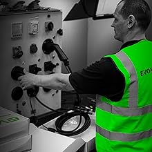 Cable de carga de vehículos eléctricos en espiral de resorte de tipo 2 a tipo 2 16A 32A Cable de carga de automóviles eléctricos 3