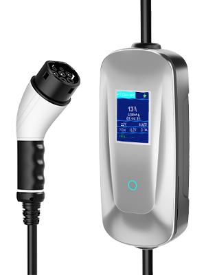 10A Reino Unido 3 PIN enchufe al tipo 1/ Tipo 2 de la estaci&oacute;n de carga de EV Wallbox port&aacute;til para EV / PHEV 6