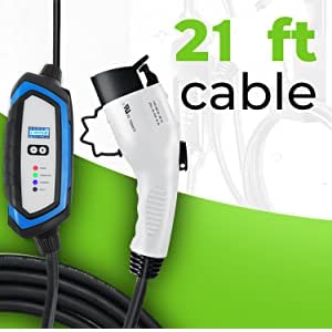 3.3KW 16A Cargador de vehículos eléctricos portátil tipo 2 IEC 62196 Tipo 1 SAE J1772 GBT Cargador de vehículos eléctricos 2