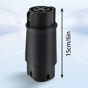 Adaptador de carga para vehículos eléctricos de tipo 1 a tipo 2 SAE J1772 a IEC62196 32A 250V 8KW 2