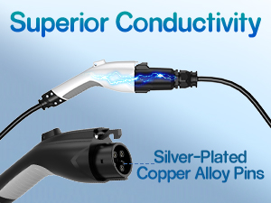 Tipo de AC 1 SAE J1772 EV Plug de carga Tipo 1 Cabeza de pistola única 16A 3.5KW 32A 7KW Para estación de carga de vehículos eléctricos 4