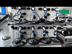 Tesla 16A 32A cargador portátil de vehículos eléctricos Bluetooth máxima seguridad con múltiples protecciones