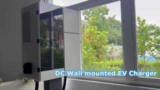 Cargador rápido de CC de 20‑60 kW Estación de carga para vehículos eléctricos de pistola única/doble OCPP 1.6J