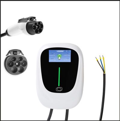 7KW Casa Ues Vehículo eléctrico Punto AC EV Wall Box Con Estación instalada en el hogar