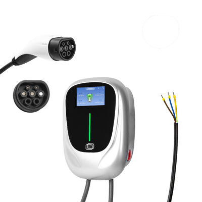 Estación de carga de vehículos eléctricos de tipo 1 tipo 2 con aplicación / RFID / WIFI / Bluetooth