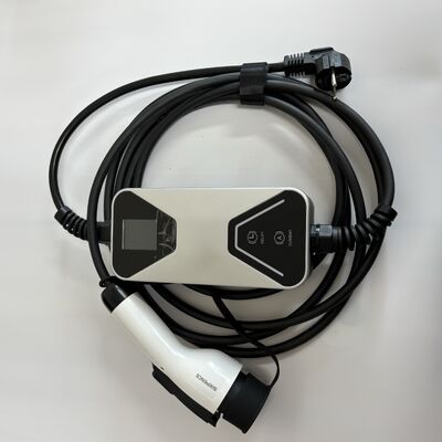 Cargador portátil para vehículos eléctricos Nivel 2 Tipo 1 GBT 3.6KW 7.2KW Caja de carga a bordo impermeable IP65 para uso de emergencia en el hogar