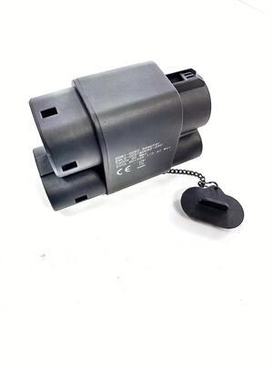 Adaptador de enchufe para cargador de VE Sixpence 250A 1000V CCS1 a CCS2, carga rápida CC para Tesla Model 3 Y